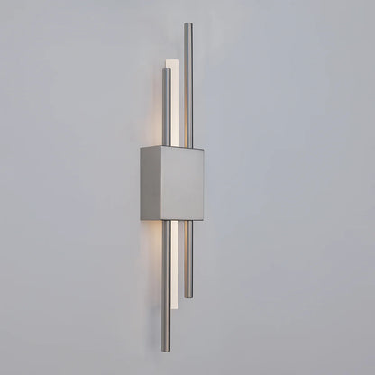 Ambio Battery Wall Sconce Silver • 2 Pack