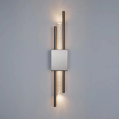 Ambio Battery Wall Sconce Silver • 2 Pack