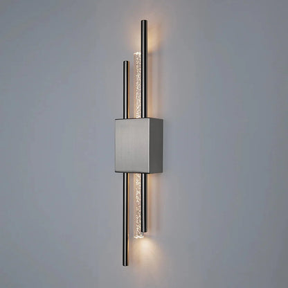 Ambio Battery Wall Sconce Silver • 2 Pack