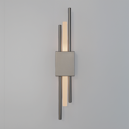 Ambio Battery Wall Sconce Silver • 2 Pack